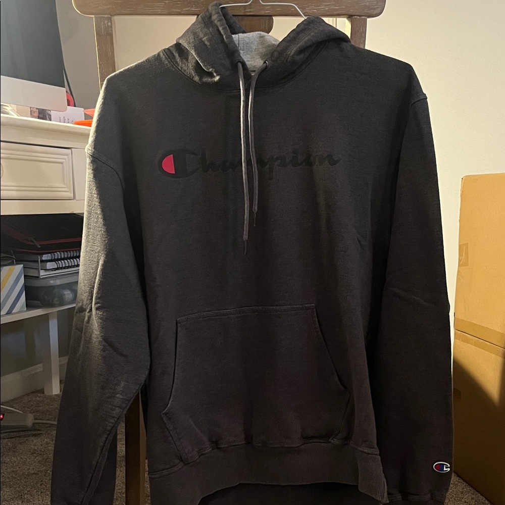 Champion Dark Gray Hoodie for Men